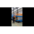 4 m china 2ton load CE mobile towable scissor lift platform/scissor lift for container